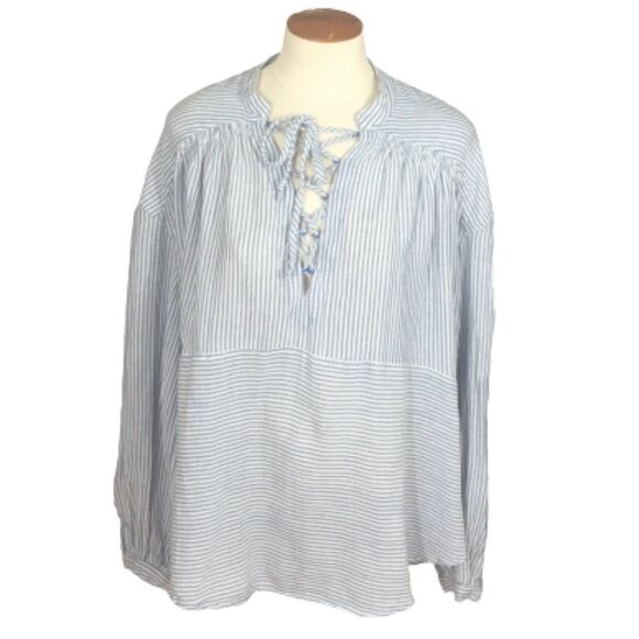 North End (Boutique) Oversized Striped Top Size S - Picture 1 of 5